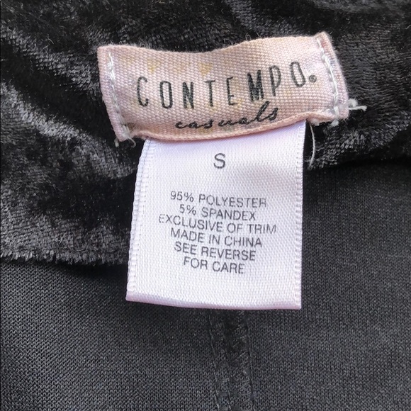 Velvet Vest w/Decorative Metal Studs - Picture 3 of 5